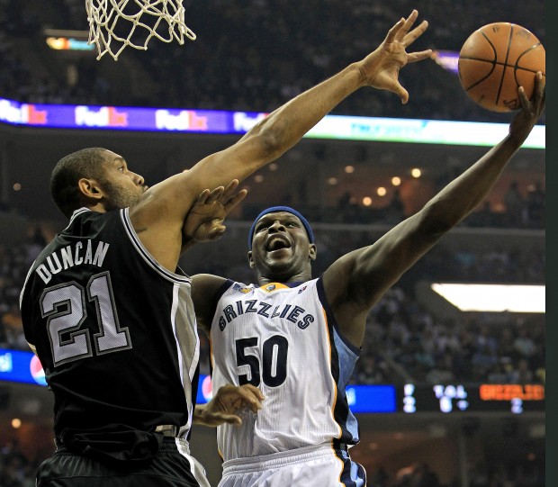 NBA Playoffs: Grizzlies 99, Spurs 91: Grizzlies eliminate top team   