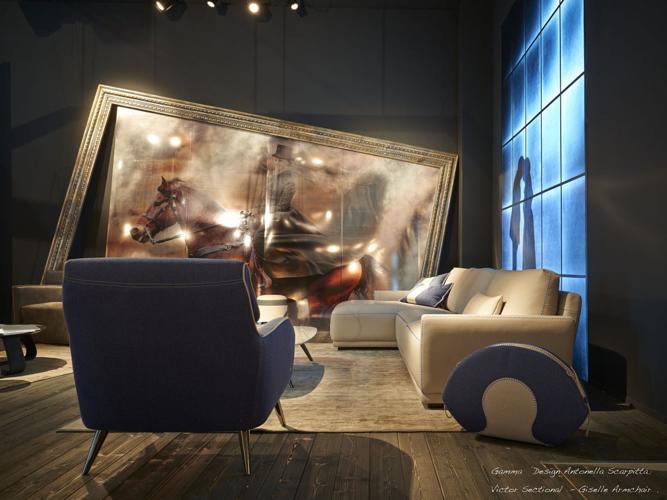 Victor sectional by Gamma