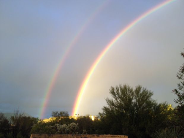 Double rainbow