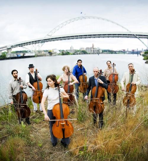 Portland cellists at the fox   