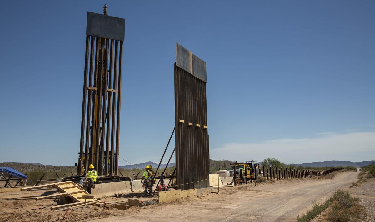 U.S - Mexico border east of Lukeville