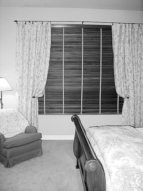 No-sew drapes are oh so easy to make  