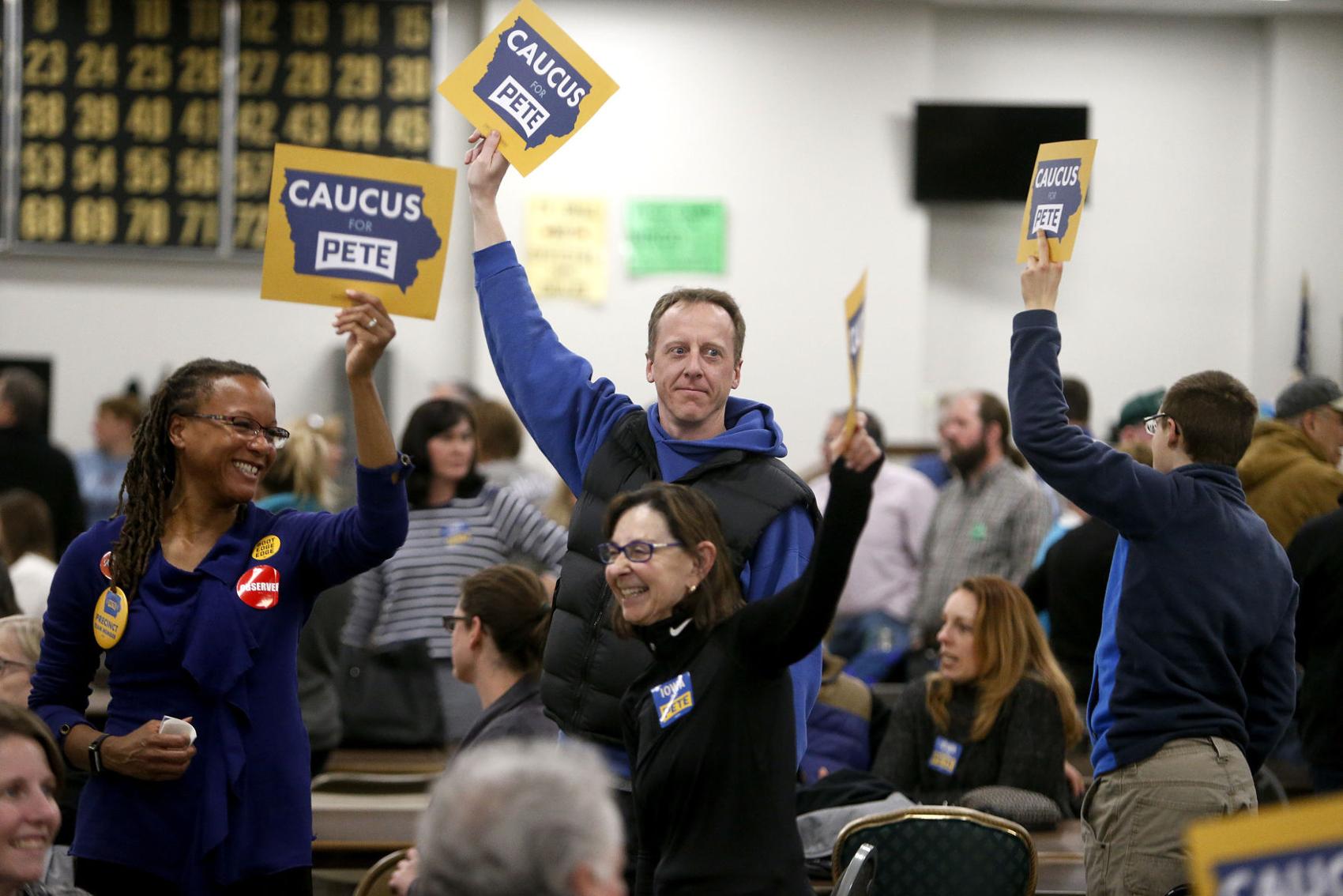 Election 2020 Iowa Caucus
