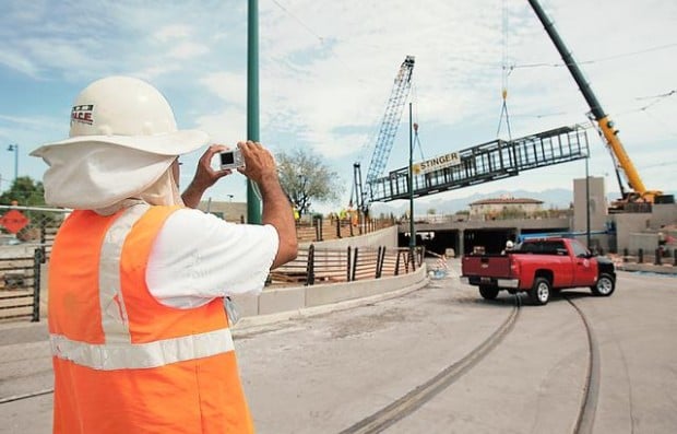 Bridge installed over 4th Ave. underpass  