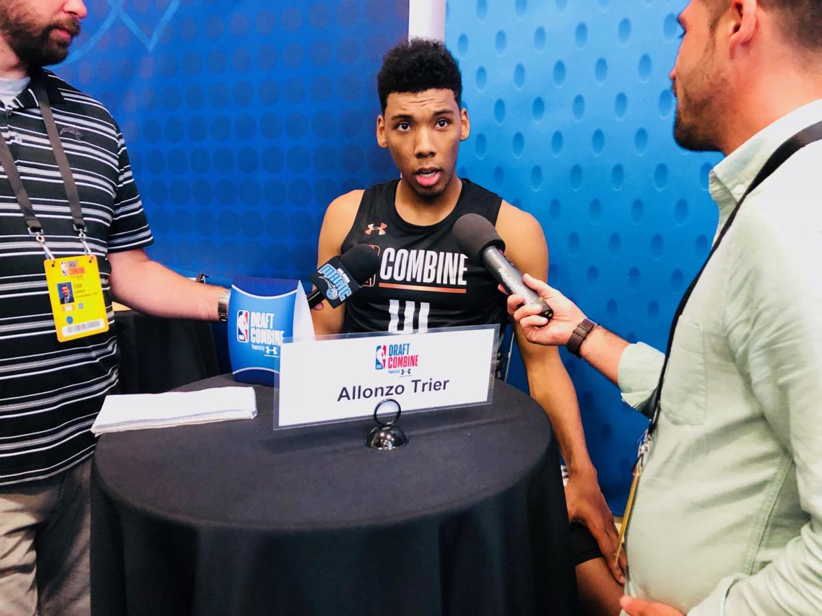 Allonzo Trier at NBA Combine