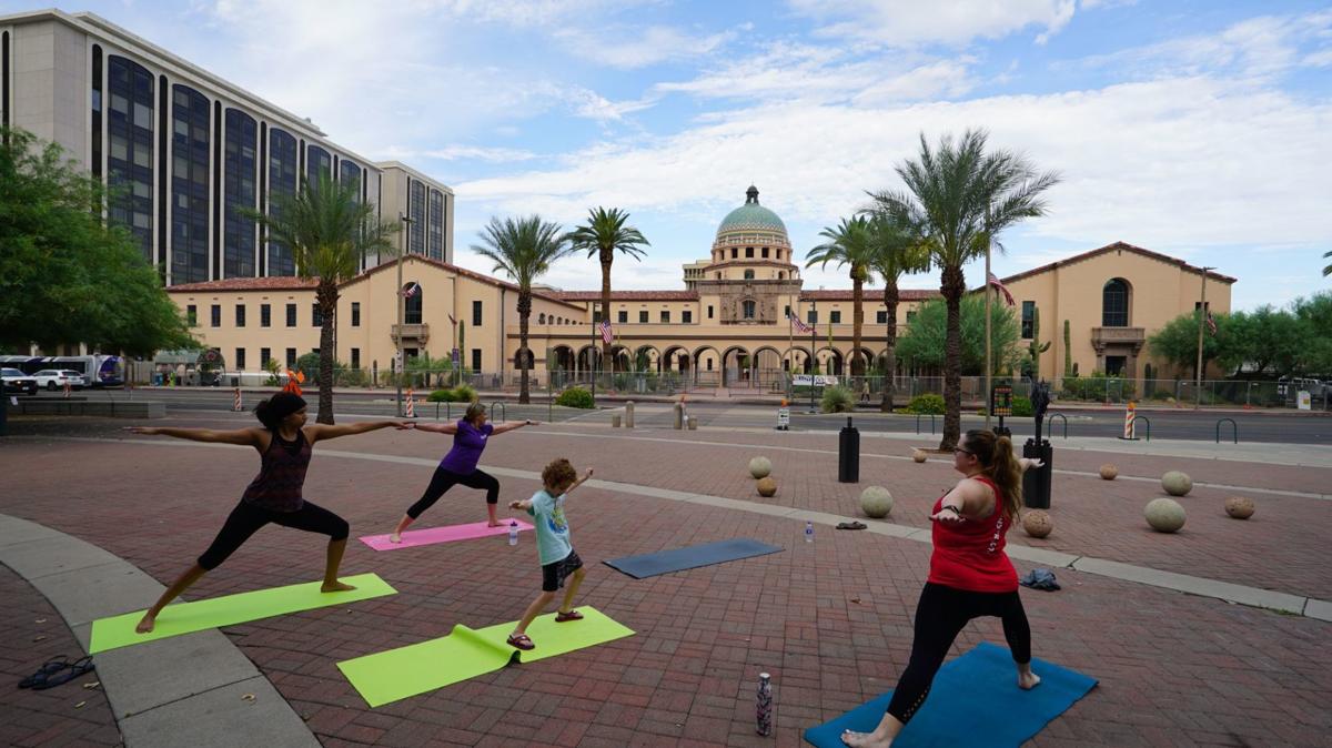 Health at Jacome: Yoga in the Park