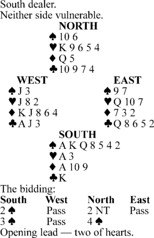 Bridge : Famous hand  