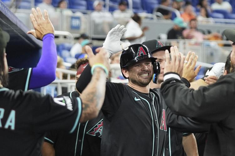 Diamondbacks Marlins Baseball