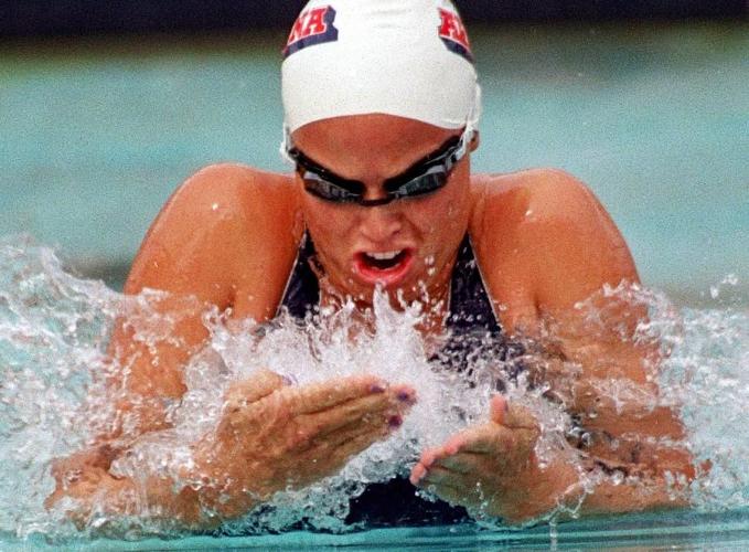 Women's swimming and diving: Amanda Beard