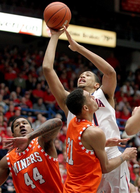Arizona Wildcats 72, UTEP 51