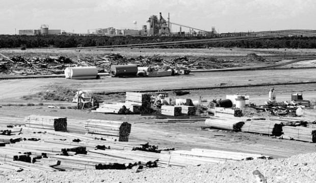 Wood-fired power plant for E. Arizona Biomass plant being built in E. Arizona  