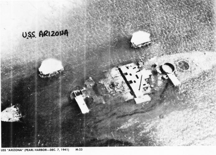 USS Arizona photos from a reader