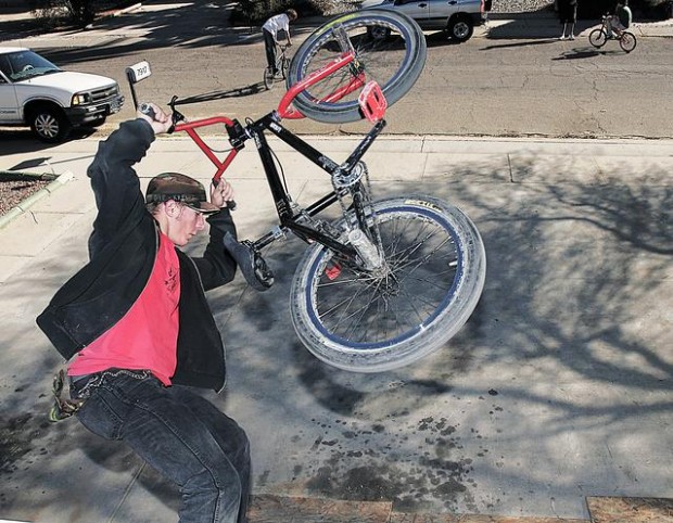 Bike-jump park looks doubtful  