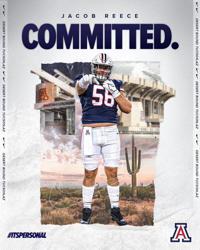 Arizona Wildcats land commitment from 2022 offensive lineman Jacob Reece