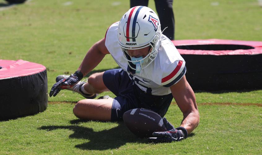 Arizona fall football practice