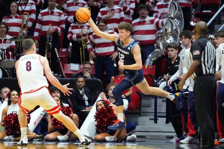 Arizona men's basketball vs. Utah State, NCAA Tournament second round | March 22, 2026