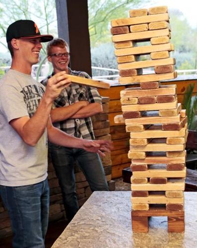 Giant Jenga - Desert Museum