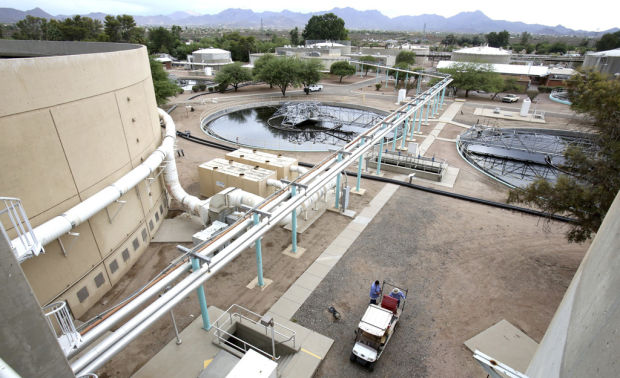 Something fishy is afoot at old wastewater plant    