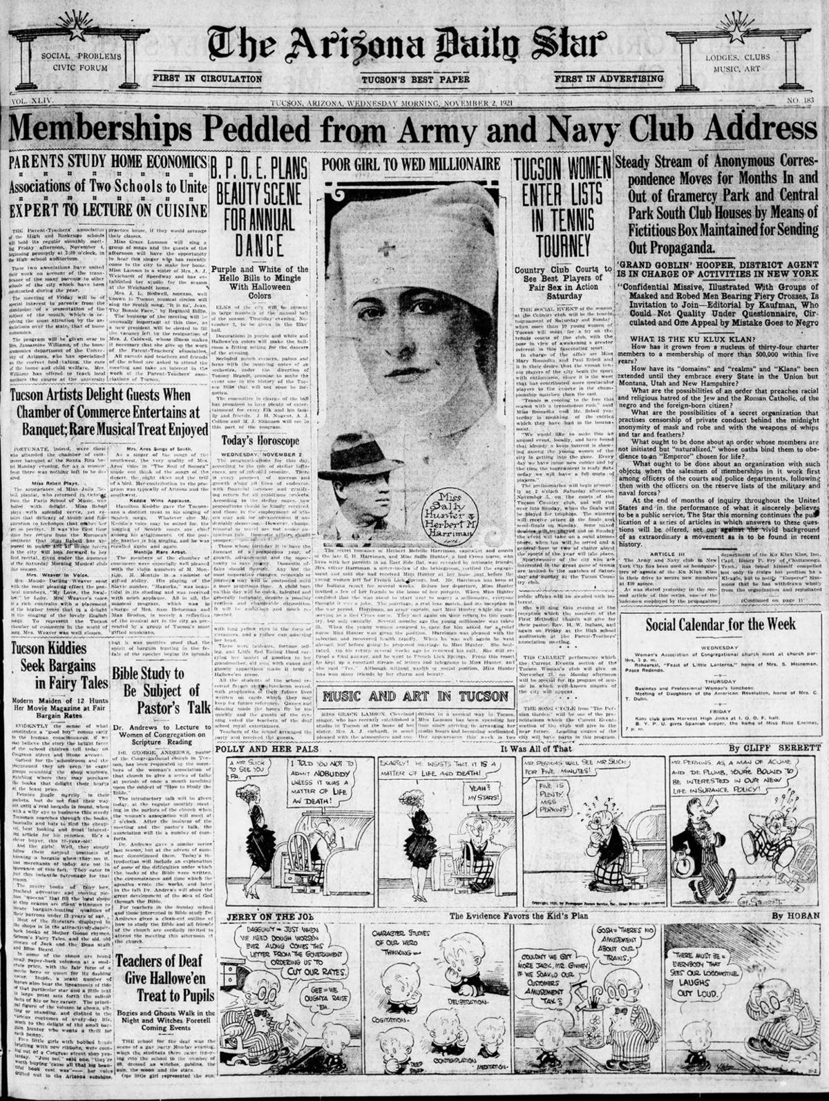 Memberships peddled from Army and Navy Club address