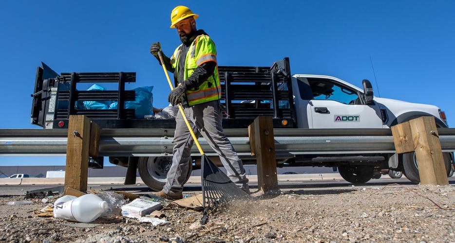 ADOT, litter, 2022