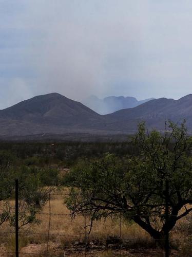 Sonoita brush fire