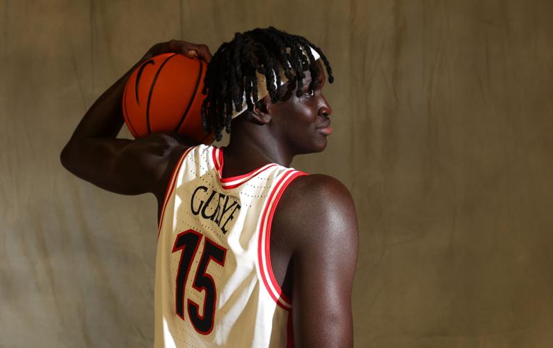 Sidi Gueye, Arizona men's basketball media day 2025