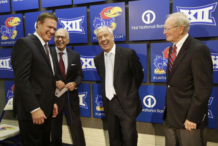 Bill Self, Larry Brown, Roy Williams, Ted Owens