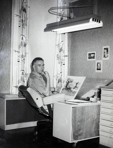 From pinups to cowboys, he's done it all  