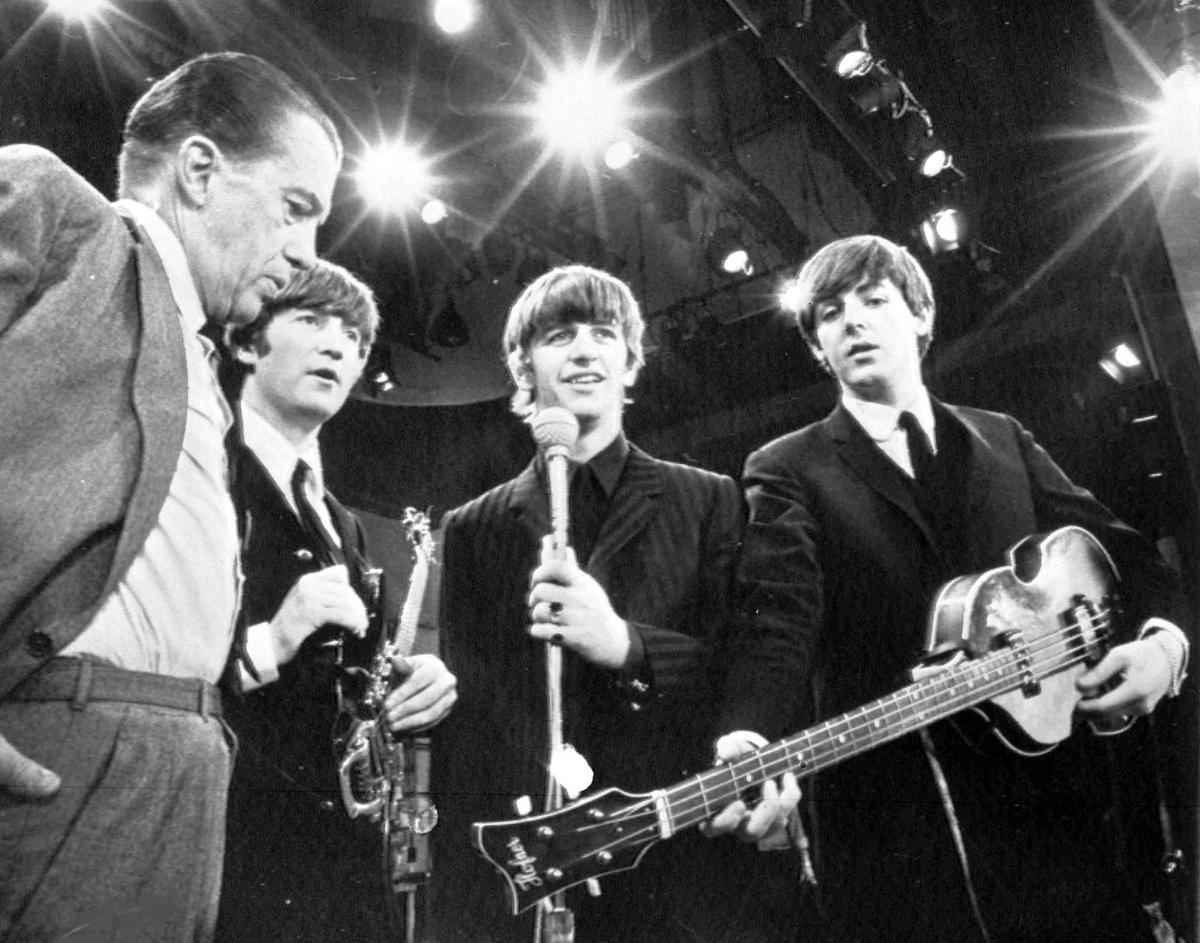 The Beatles travel the United States in 1964