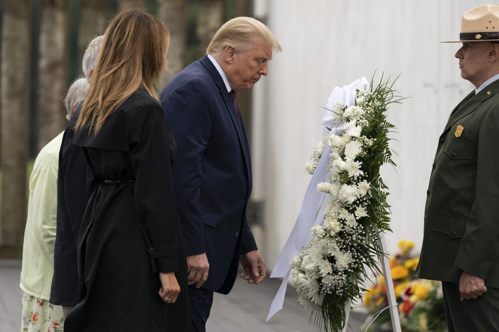 Trump Biden Take Different Paths On 9 11 Anniversary Collins Gideon Debate Tonight In Maine National News Tucson Com