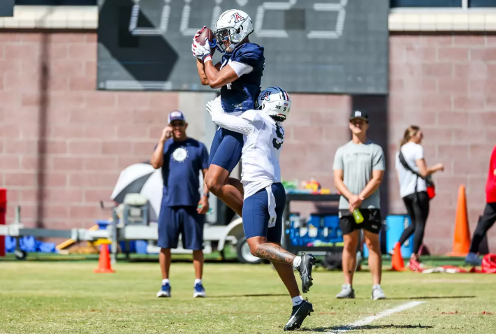 Arizona spring football practice, March 25, 2025