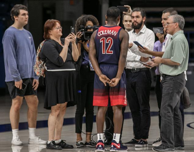 UA Basketball Media Day