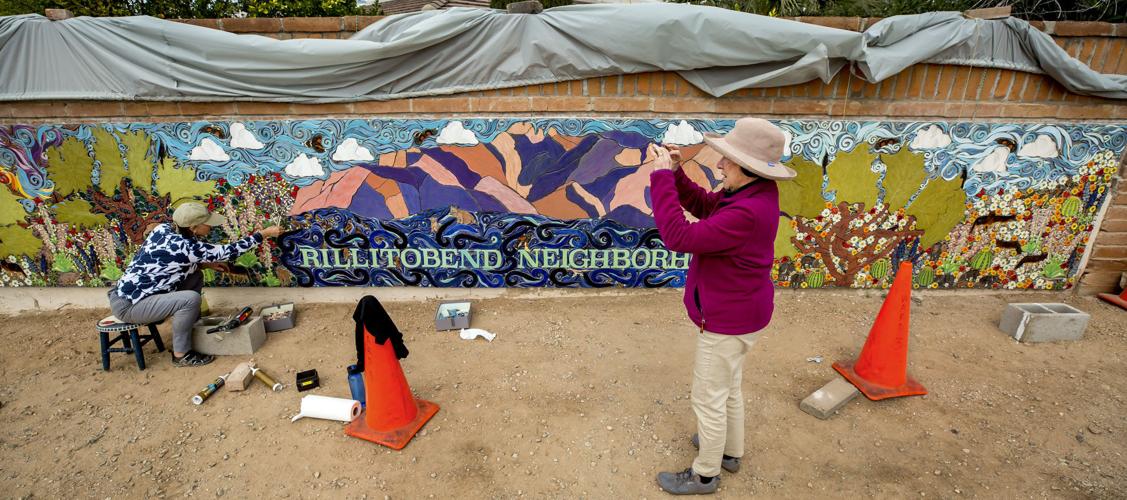 RilitoBend Neighborhood mosaic tile mural