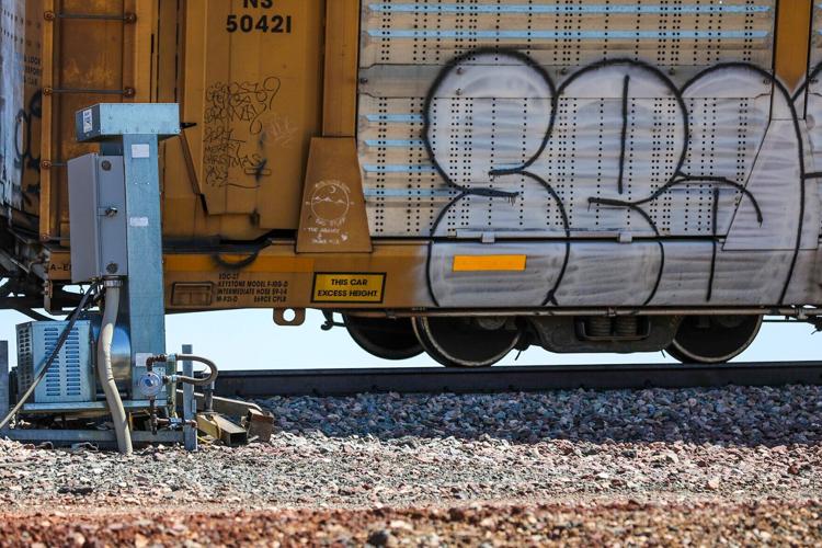 Train De-Rails Near Williams