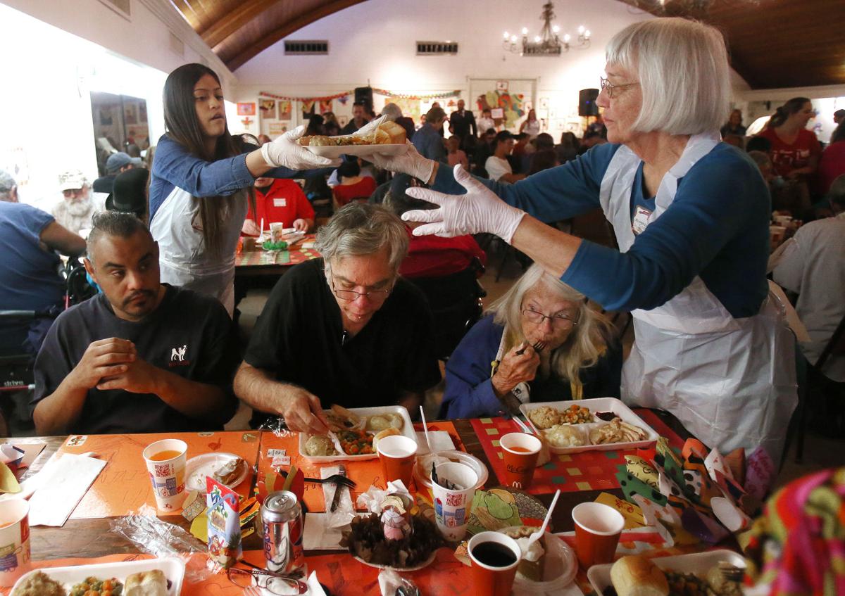 Photos Salvation Army's Thanksgiving dinner