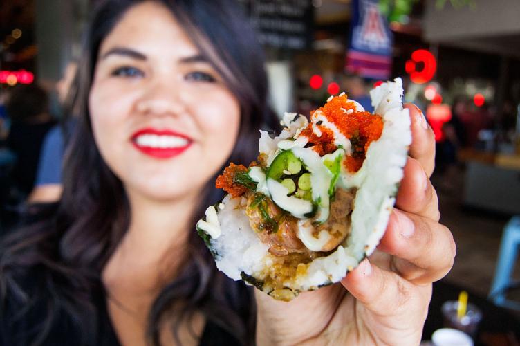 American Eat Co. poke tacos