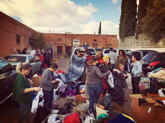 Clothing drive