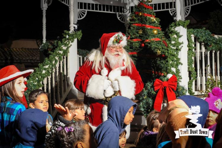 Santa Comes to Trail Dust Town
