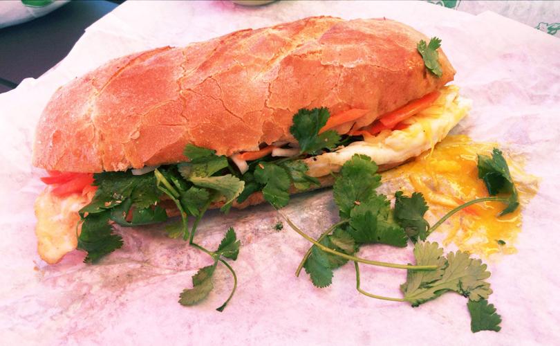 Banhdicted breakfast banh mi