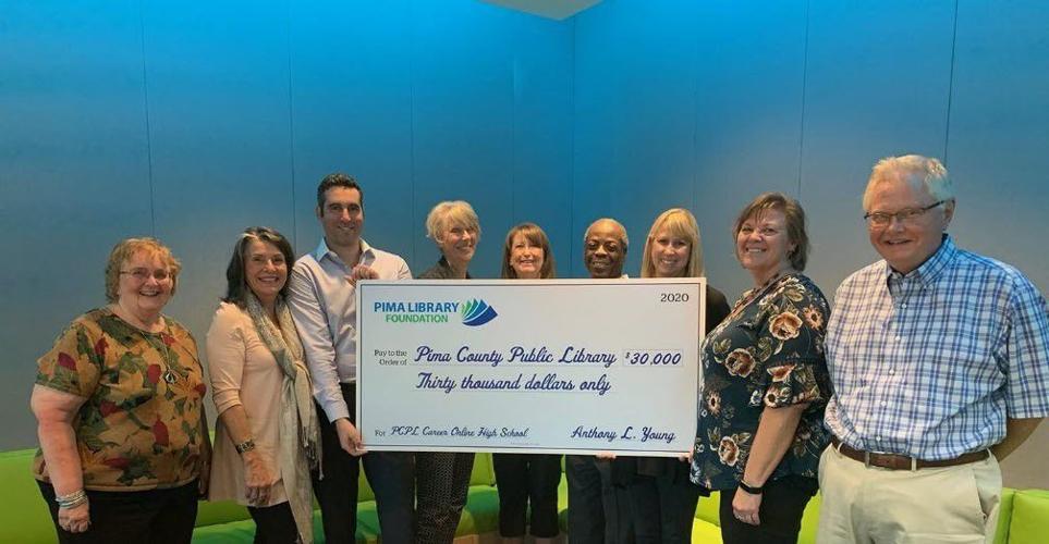 Pima Library Foundation donates $30,000 to Career Online High School.