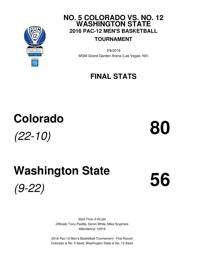 Colorado-WSU box score
