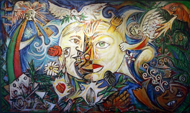 Tucson artist's Latino-themed work gains first show inside familiar space   