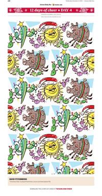 Take gift-giving to the next level with wrapping paper by Tucson artists