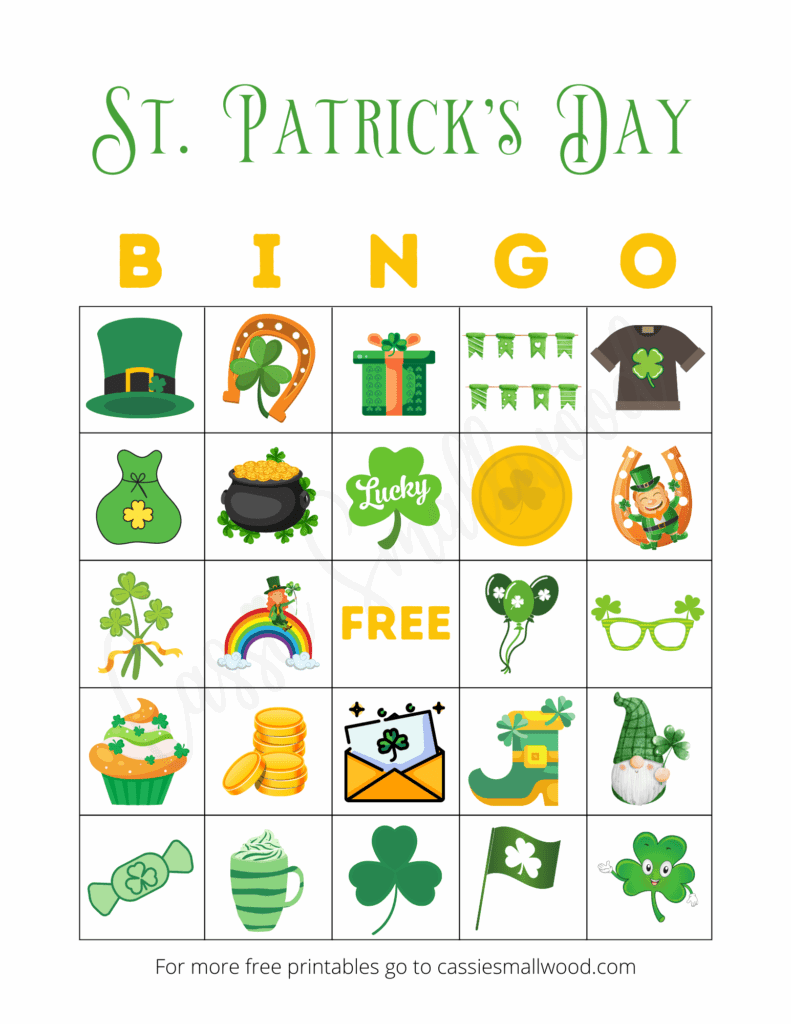 15 Free St Patrick's Day Printables - Prudent Penny Pincher