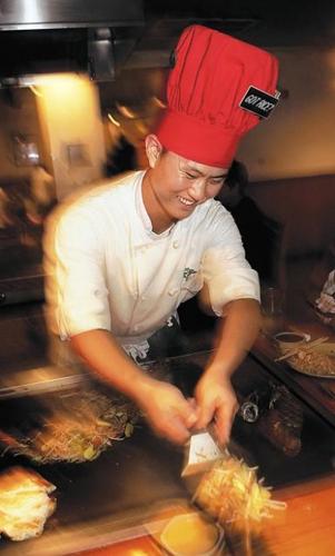 Teppan yaki for first date  