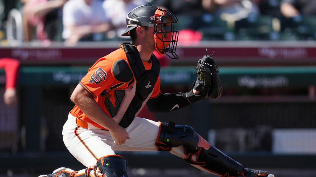 Ex-Arizona baseball catcher aims to become 2nd Giants catcher in his family