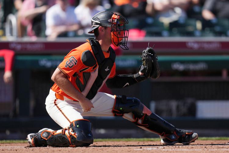 Reds Giants Spring Baseball