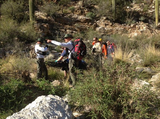 Woman rescued after being hurt near Tanque Verde Falls