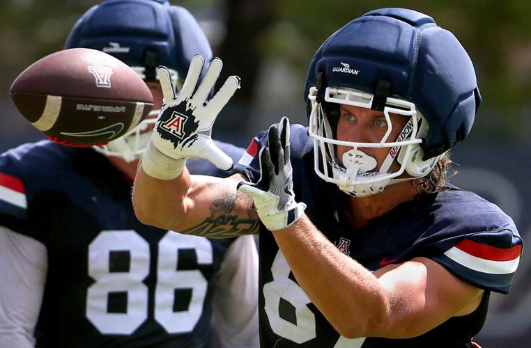 Arizona fall football practice