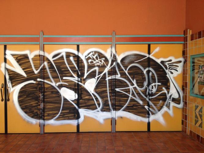 Fox Theater Vandalism